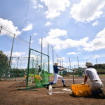 【青山学院 野球部】横一線になって打つ打撃練習