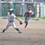 【山手学院 野球部】グラウンドの地形に合わせたゲームノック