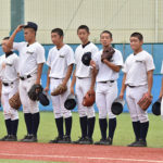 【宇都宮短大附 野球部】練習開始前に全員で「黙想」