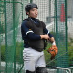 城東 / 松本誇大郎(3年=捕手)城東で学んだことを伝えていきたい  コラム