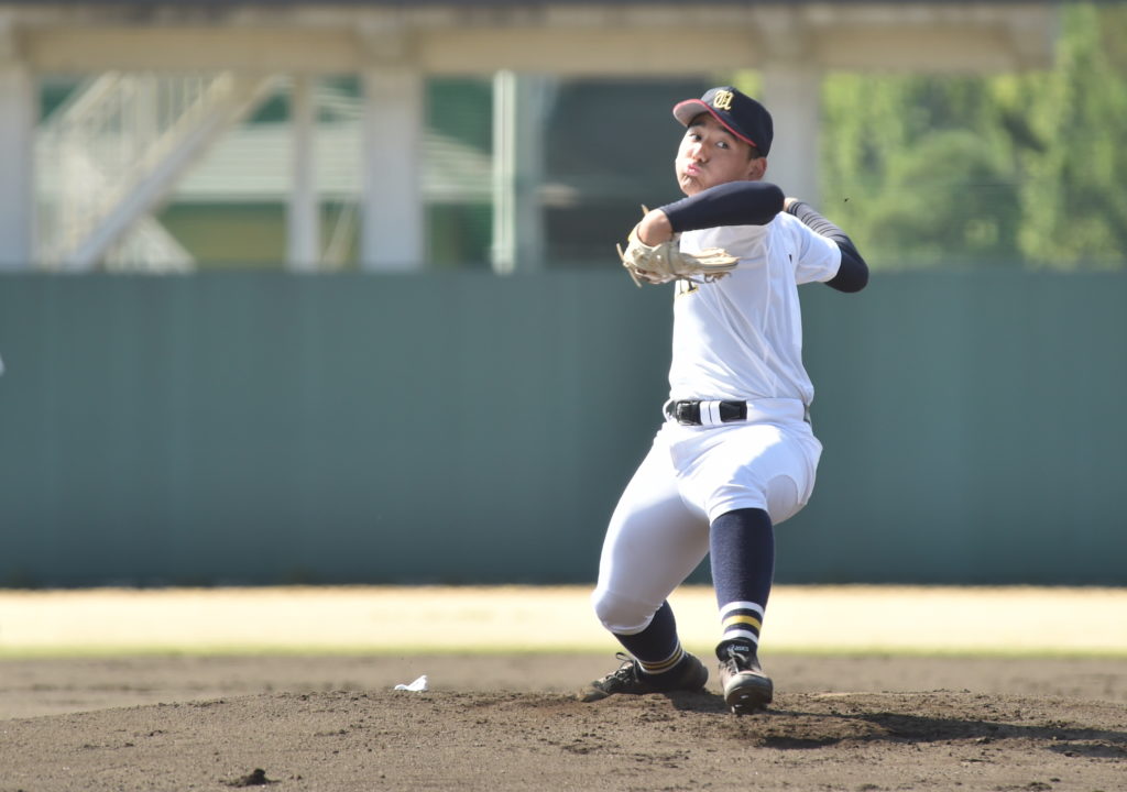 背番号1】付 都立片倉高校 野球部 公式戦ユニフォーム 東京都 強豪