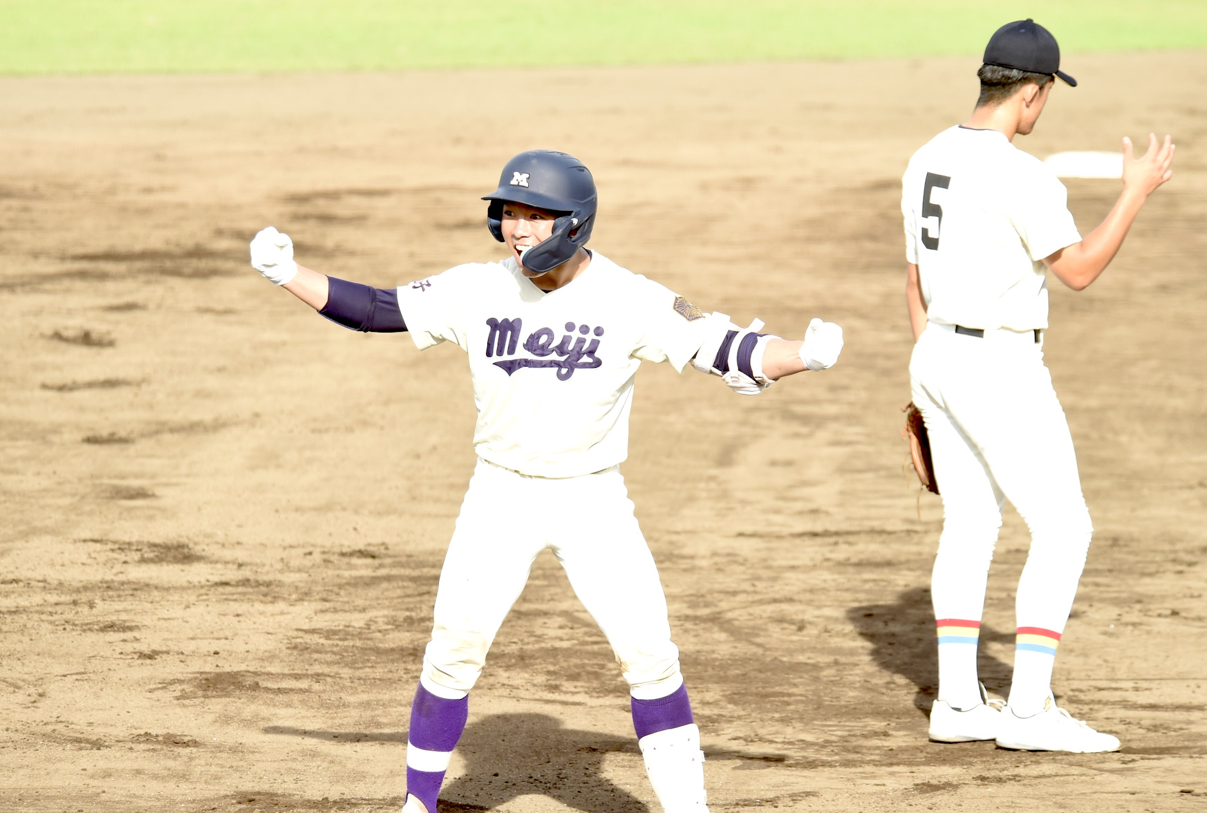 西東京大会３回戦　明大八王子ミラクル逆転劇で継続試合を制す