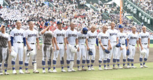 2025年夏【甲子園】健大高崎　初戦で京都国際に惜敗。ドラフト候補・石垣元気がリリーフ好投も３対６で無念の敗戦