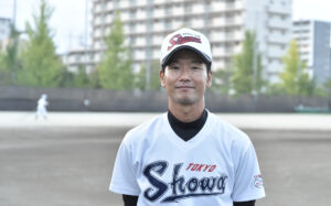 2025年秋【監督】都立昭和　竹中登監督　2025秋からチームを指揮。「新しい歴史を切り開いていきたい」