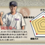 2025年秋【主将】明大中野　近藤友樹主将「学校初の甲子園出場を目指したい」