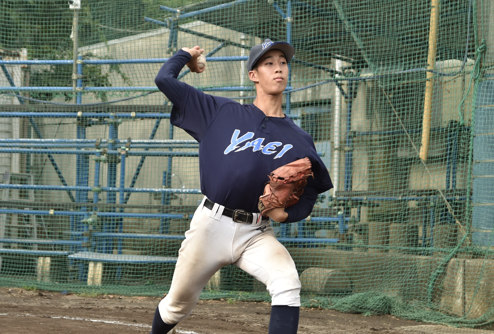 2025年秋【注目選手】相模原弥栄　大型右腕・青木。アンダースローからオーバーへフォーム変更で才能開花