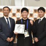 西武ライオンズ育成4位指名［川和］濱岡 蒼太  球団挨拶での取材インタビュー