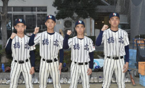 2026年【選手紹介】市立橘　　音部湧駕 主将（2年＝投手・内野手）「守備からリズムを作る自分たちの野球を追求」