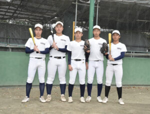 【選手紹介】高崎商　　加藤唯人主将、主砲・野口剛玖、エース茂木風翔