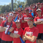 【スタンドレポート】第３シード国学院久我山　初戦快勝で好発進！　「スタンドの仲間のために」（合代主将）　