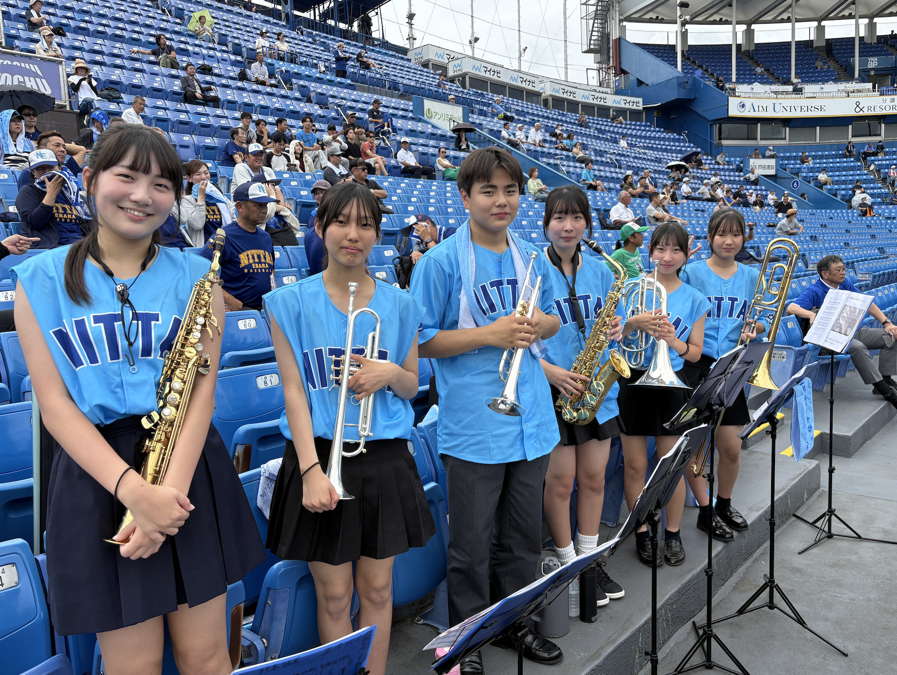 【スタンドレポート】日体大荏原 スタンド一体の応援で初戦突破!!