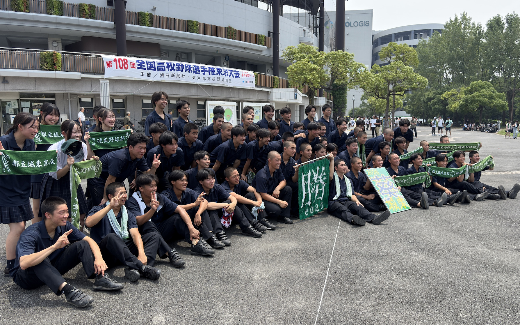 【夏レポート】都立城東　涙と笑顔のラストミーティング　４回戦で安田学園に敗戦、夏を終える