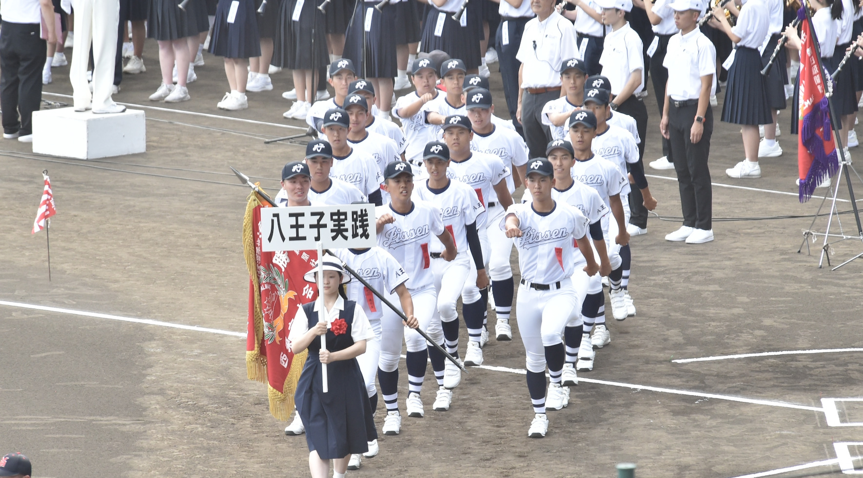 【夏レポート】八王子実践　初戦で鳴門渦潮に延長タイブレークで１対２惜敗。エース塚原が力投も１点及ばず