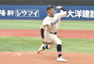 【PICKUP PLAYER】武相・坂本真晟（２年＝投手）クロスファイヤーが武器