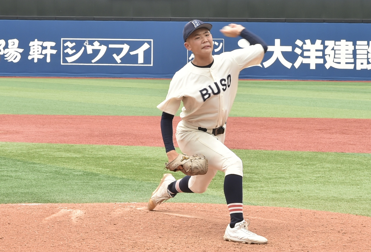 【PICKUP PLAYER】武相・坂本真晟（２年＝投手）クロスファイヤーが武器